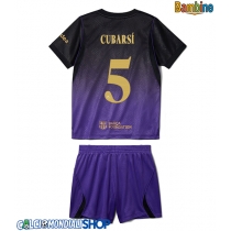 Maglie da calcio Barcelona Pau Cubarsi #5 Seconda Maglia Bambino 2026-27 Manica Corta + Pantaloni corti)